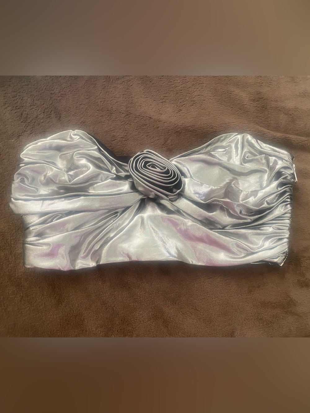 NBD Metallic Silver Top NWT
ORIGINAL PRICE $178.00 - Picture 7 of 14